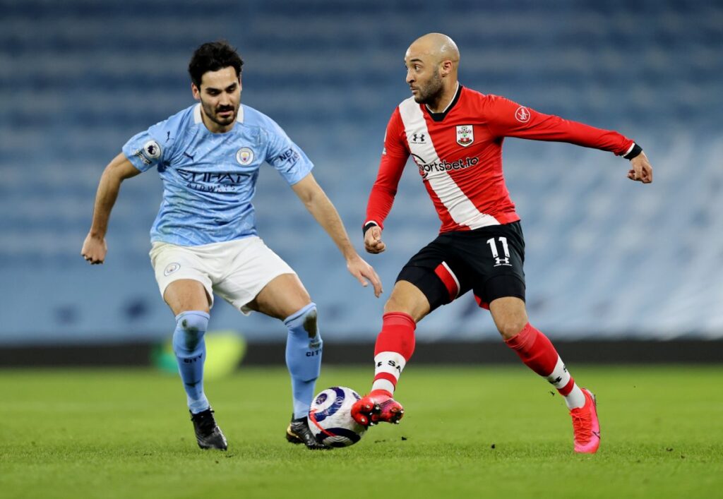 История встреч и тренды на матч Саутгемптон — Манчестер Сити